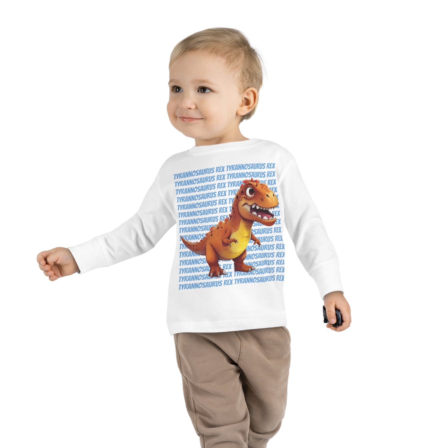 Tyrannosaurus rex Dinosaur Toddler Long Sleeve T-shirt