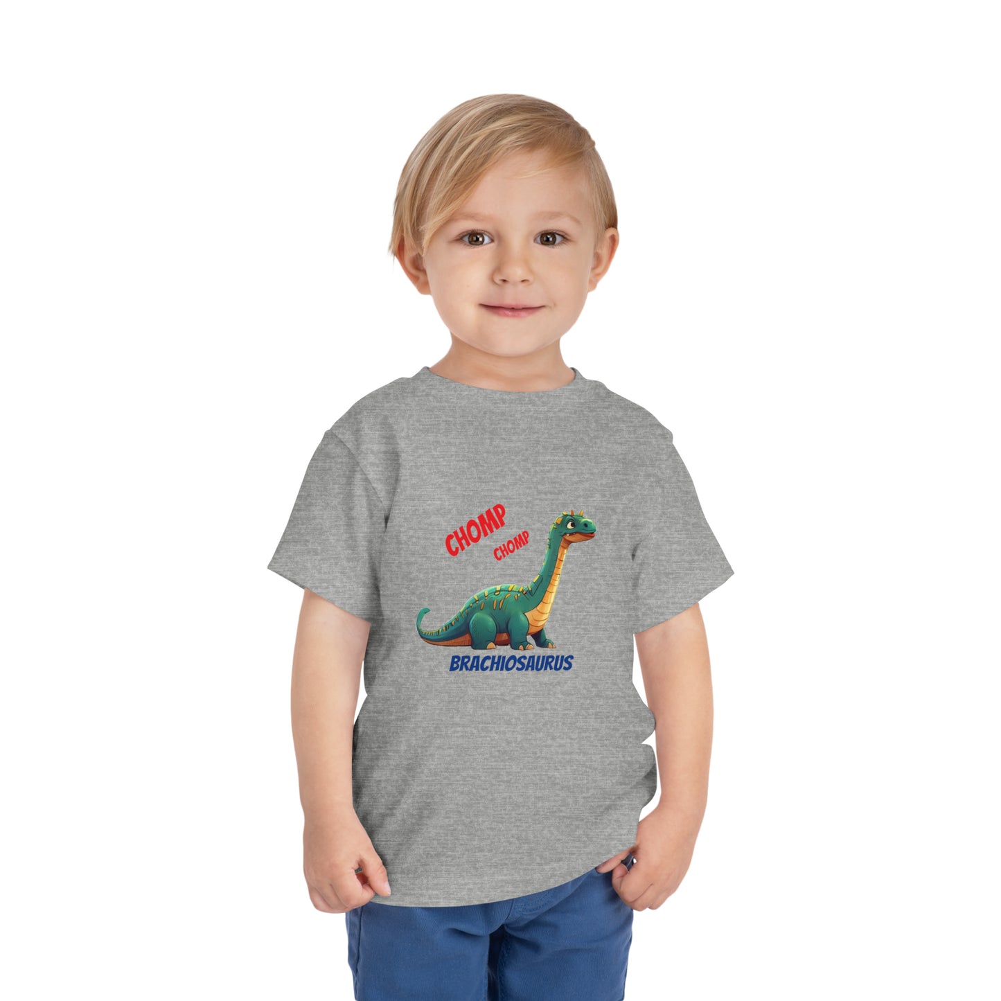 Brachiosaurs Dinosaur Toddler Short Sleeve Tee