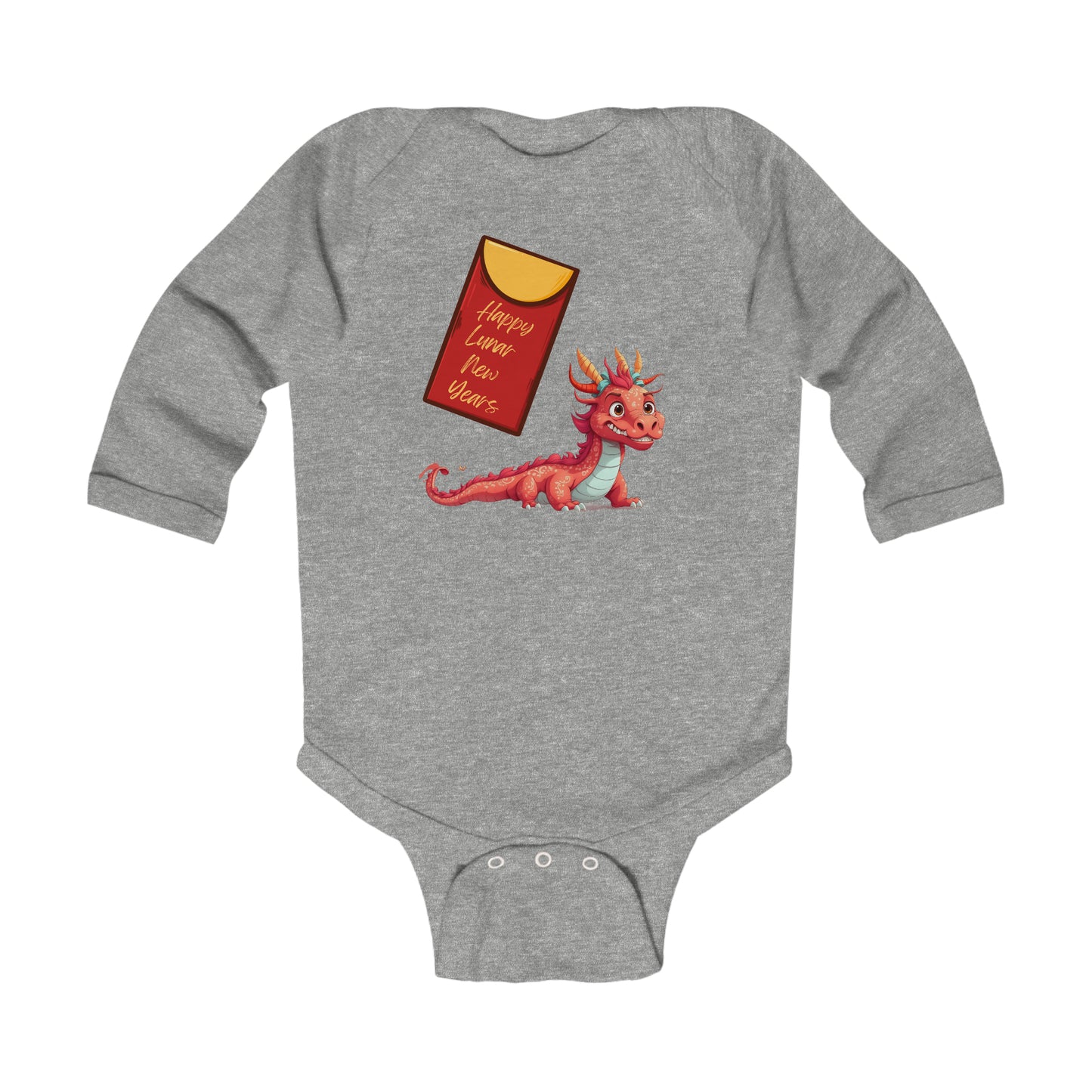 Happy Lunar New Year - Infant Long Sleeve Bodysuit