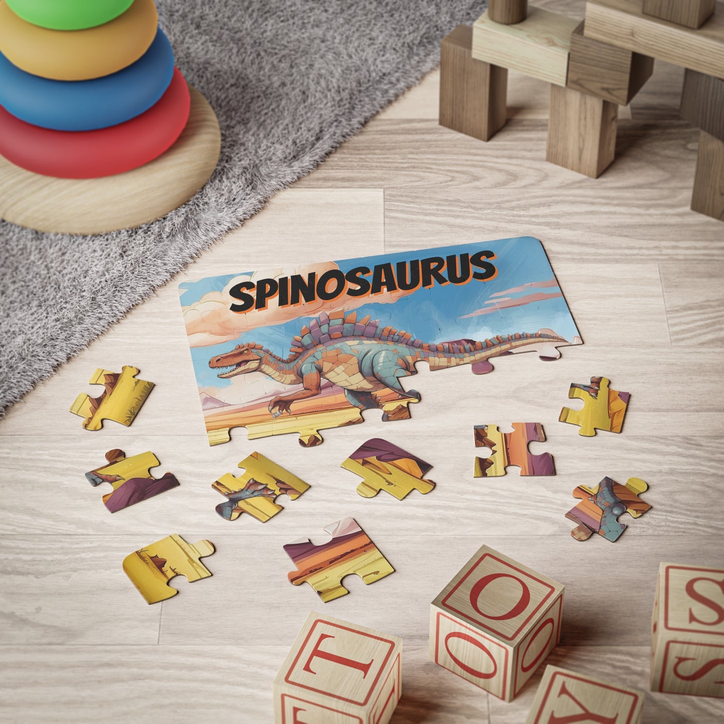 Spinosaurus Dinosaur Kids' Puzzle, 30-Piece