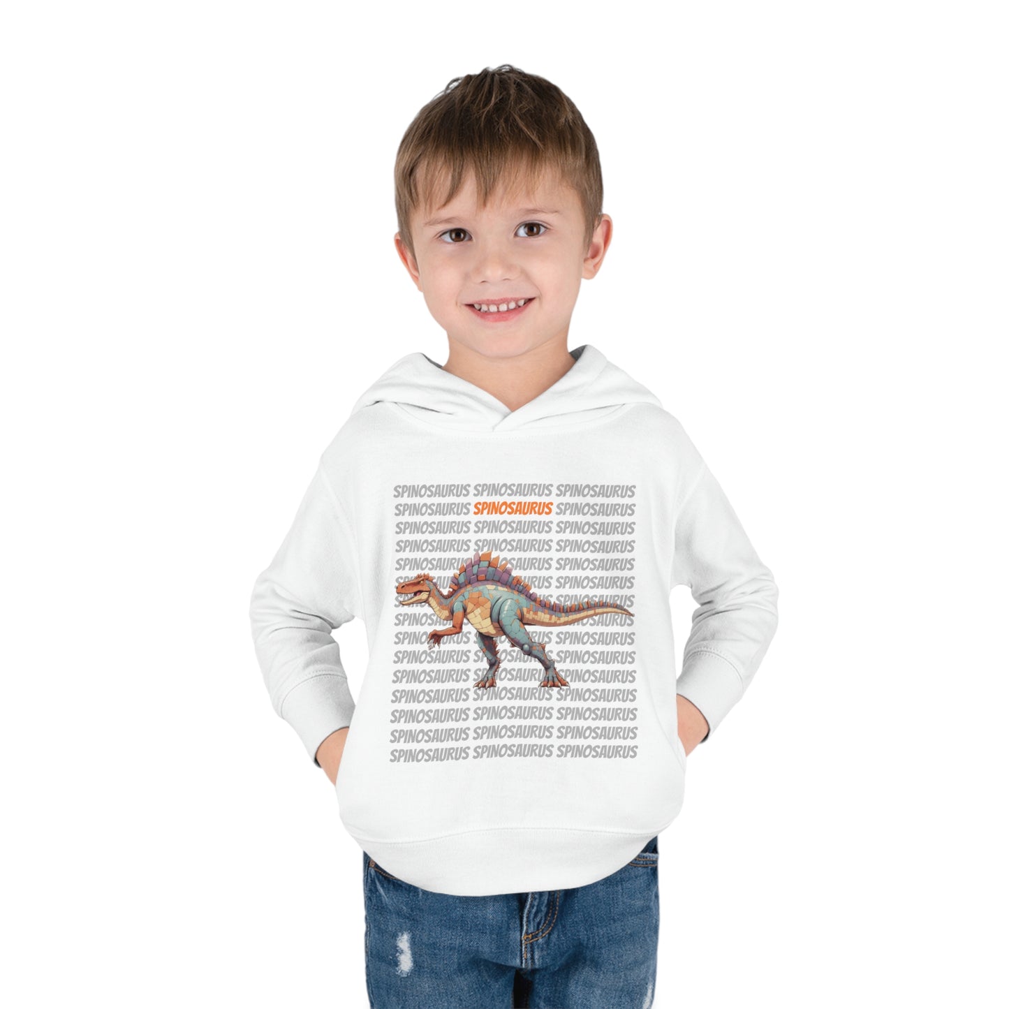 Spinosaurus Dinosaur Kids & Pull Over Hoodie Sweater