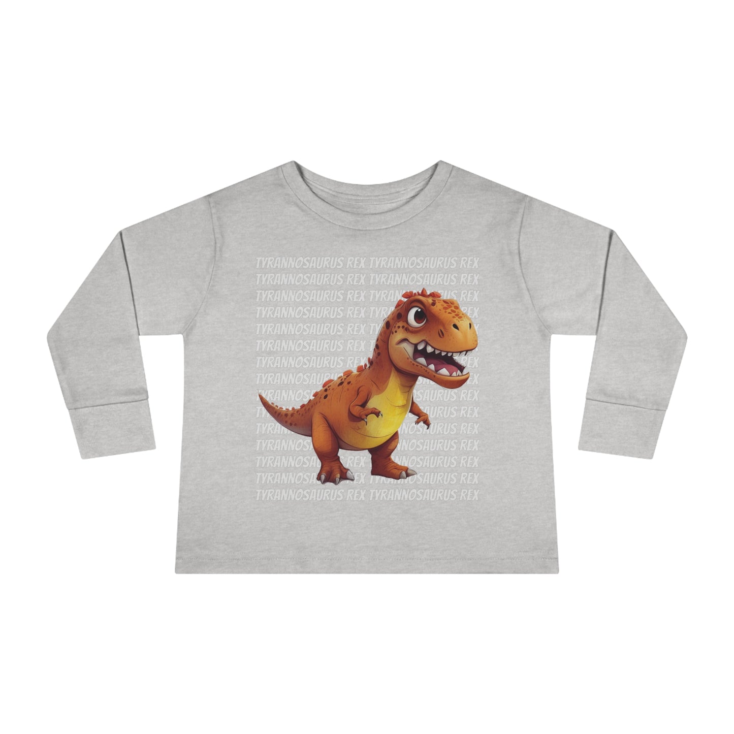 Tyrannosaurus rex Dinosaur Toddler Long Sleeve T-shirt