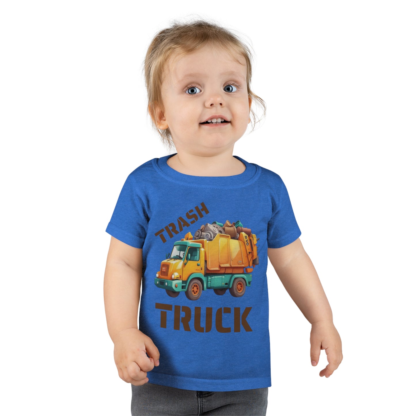 Trash Truck Cartoon Toddler T-shirt