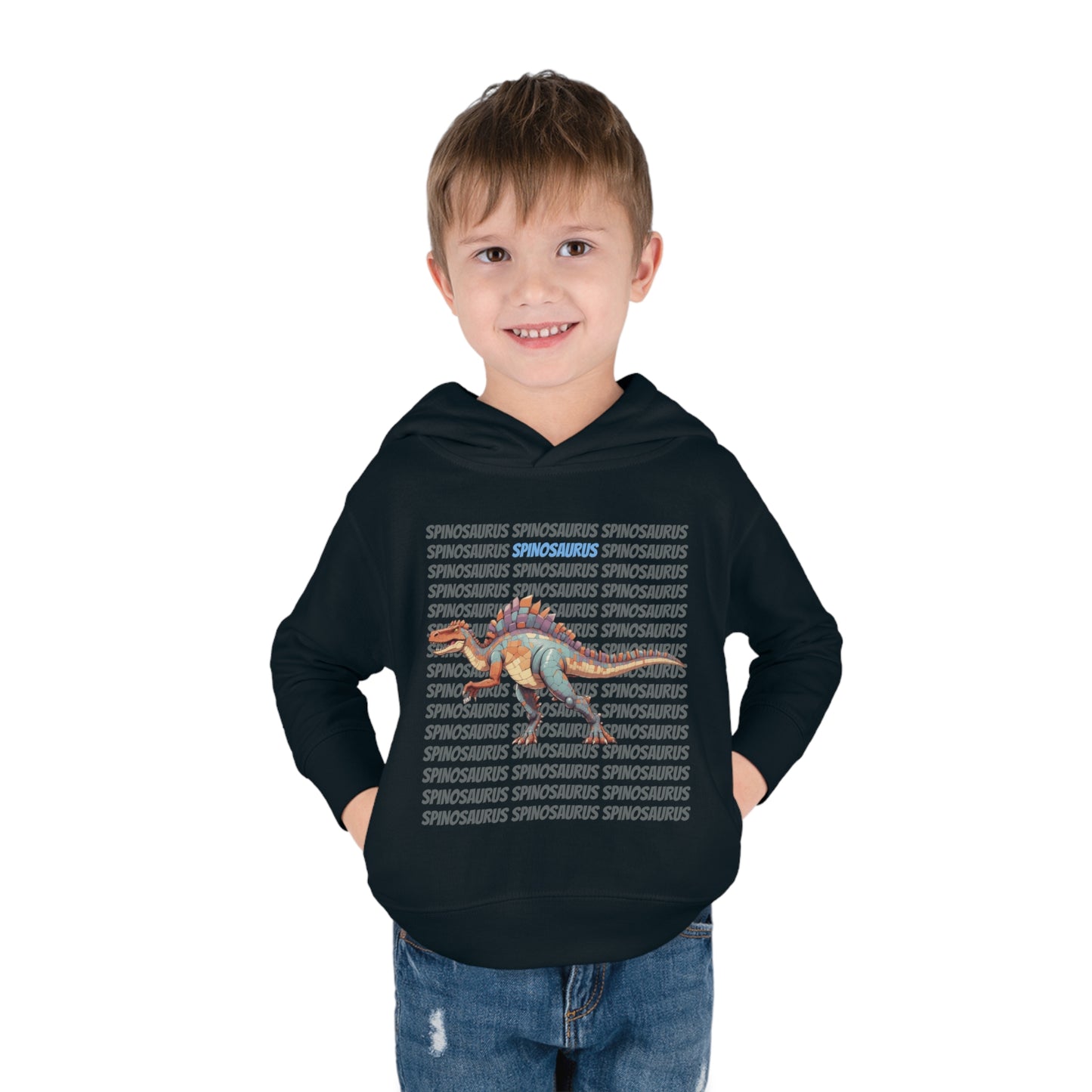 Spinosaurus Dinosaur Kids & Pull Over Hoodie Sweater