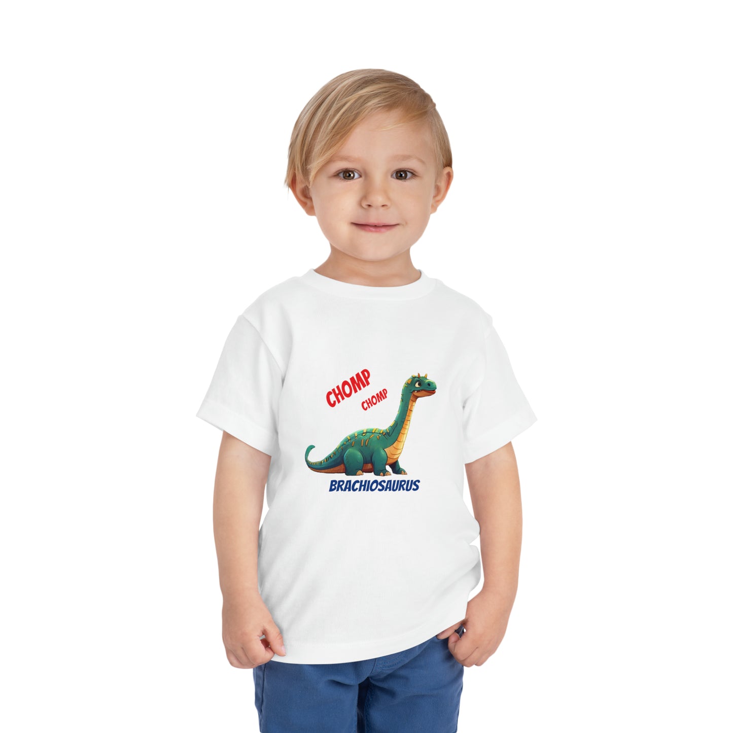 Brachiosaurs Dinosaur Toddler Short Sleeve Tee