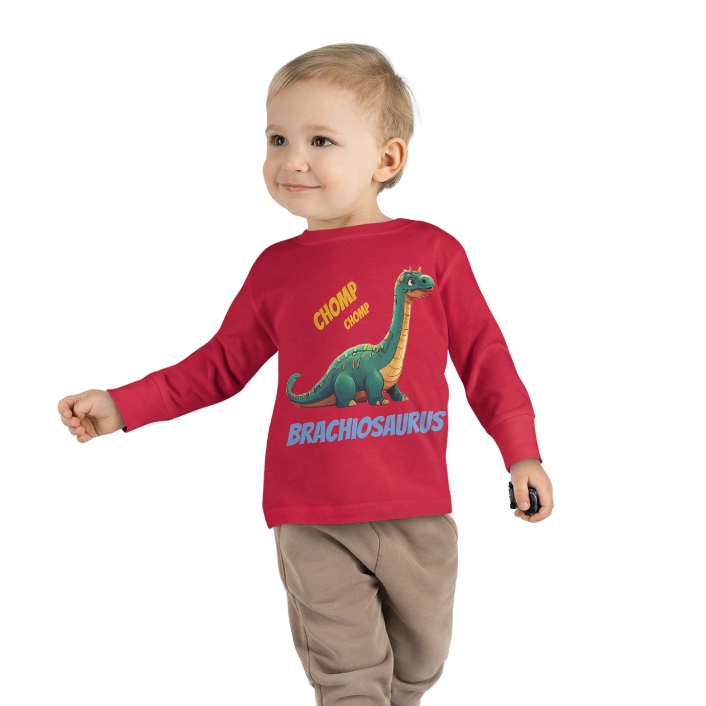 Brachiosaurs Dinosaur Toddler Long-Sleeve Tee