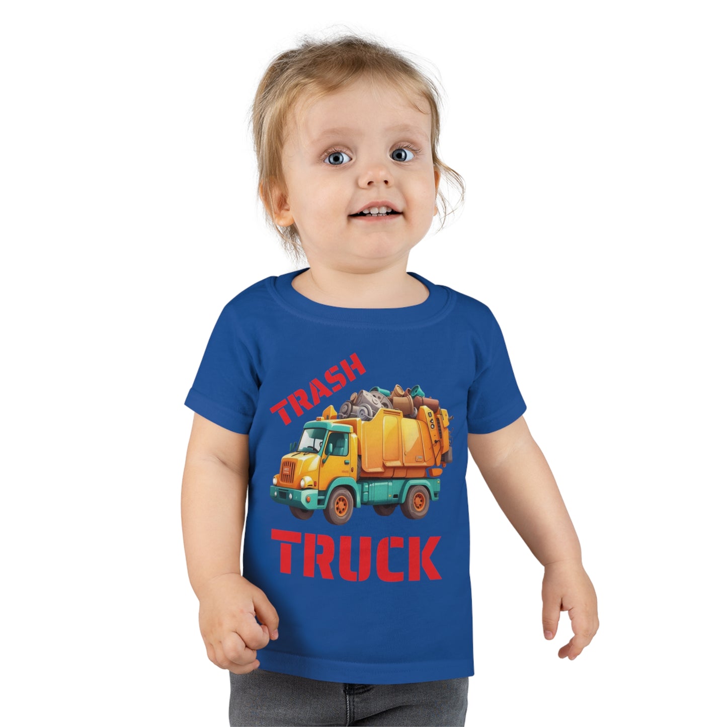 Trash Truck Cartoon Toddler T-shirt