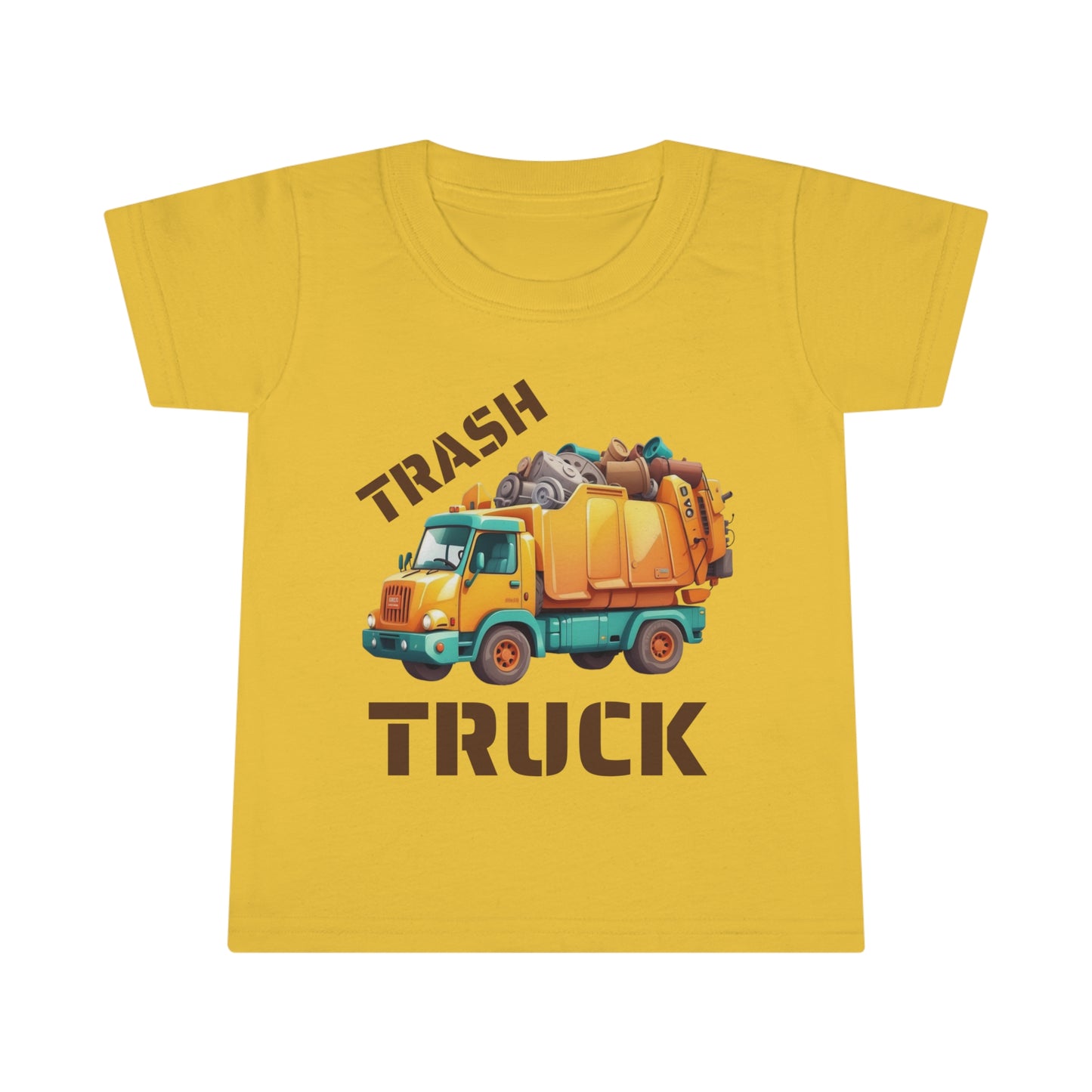 Trash Truck Cartoon Toddler T-shirt