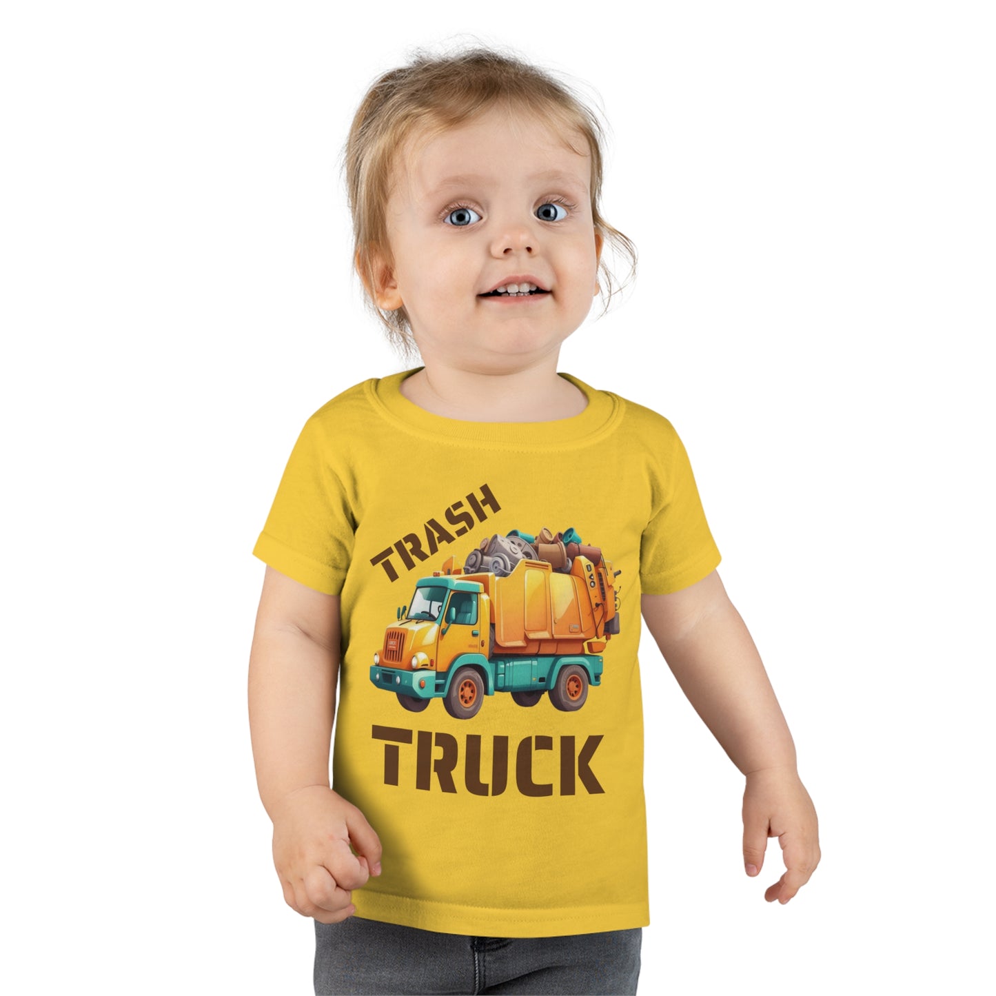 Trash Truck Cartoon Toddler T-shirt