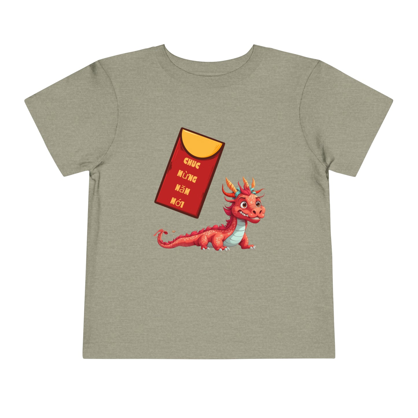 Chuc Mung Nam Moi - Happy Lunar New Year Toddler Short Sleeve Tee