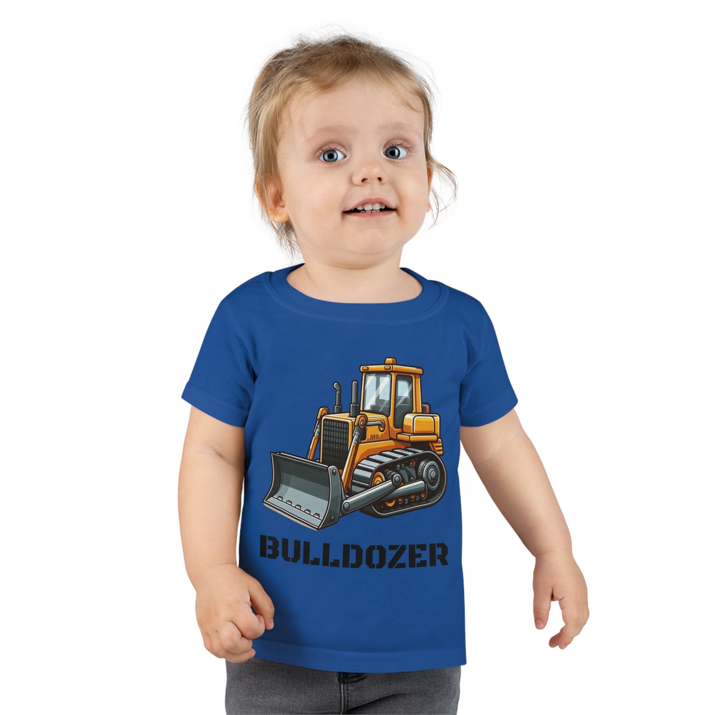 Bulldozer Construction Vehicle Toddler T-shirt