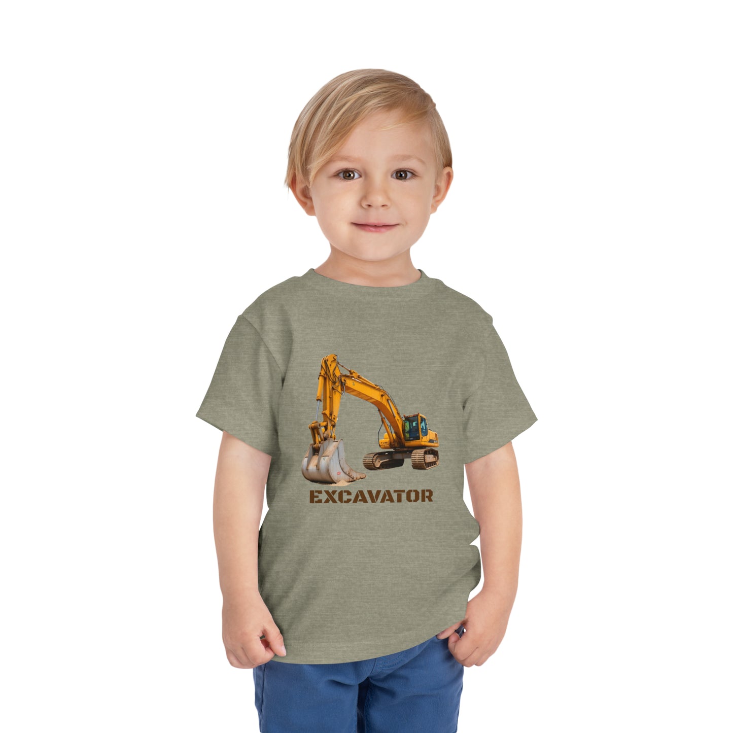 Excavator - Toddler short sleeve tee