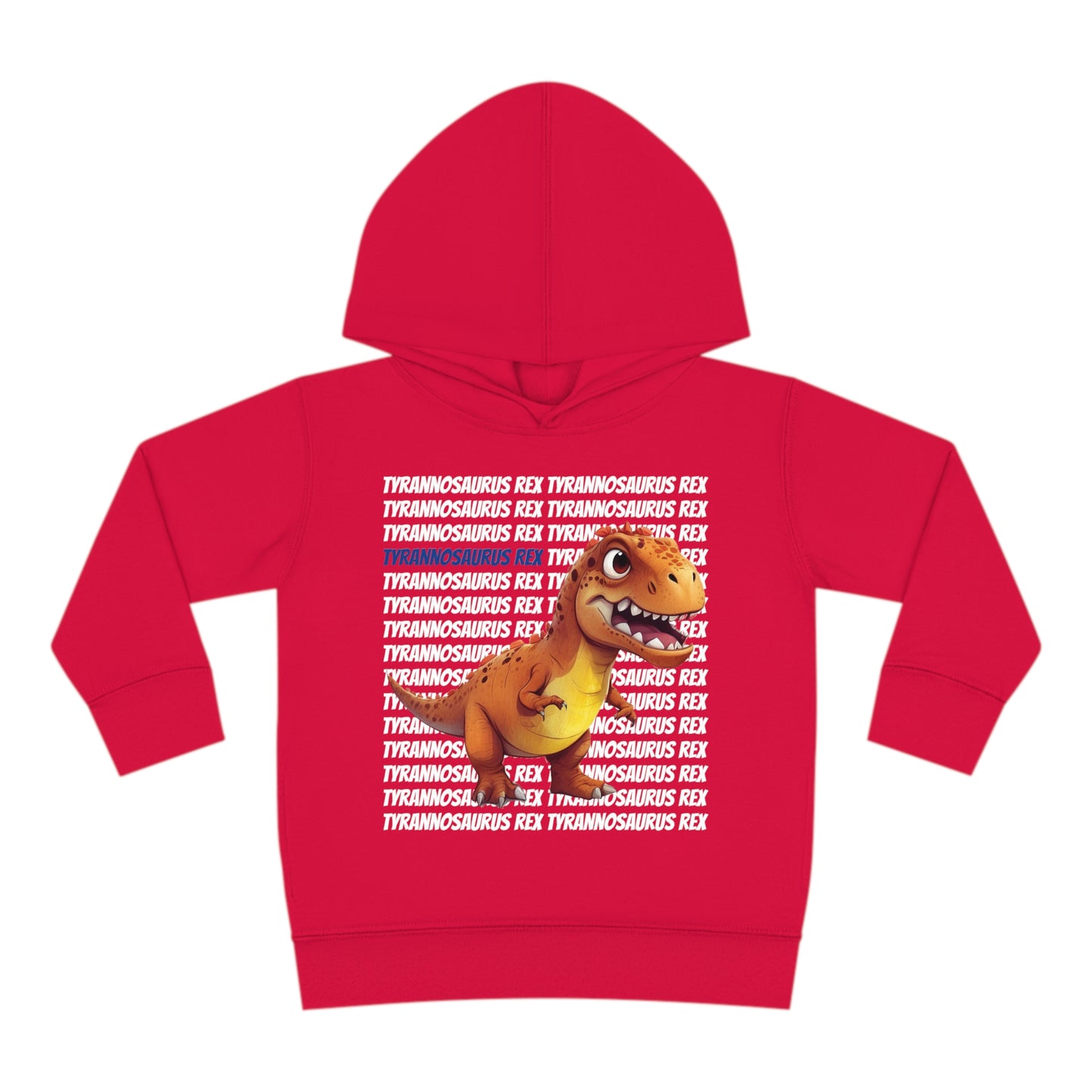 Tyrannosaurus Rex Dinosaur Toddler & Kids Pull Over Hoodie Sweater