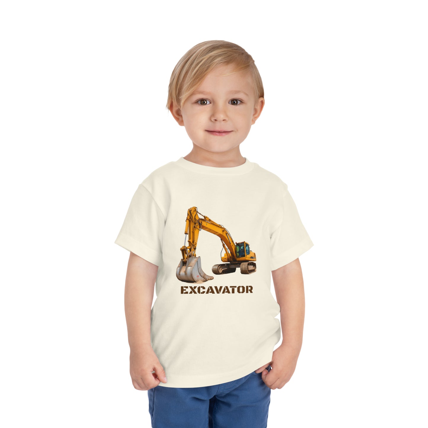 Excavator - Toddler short sleeve tee