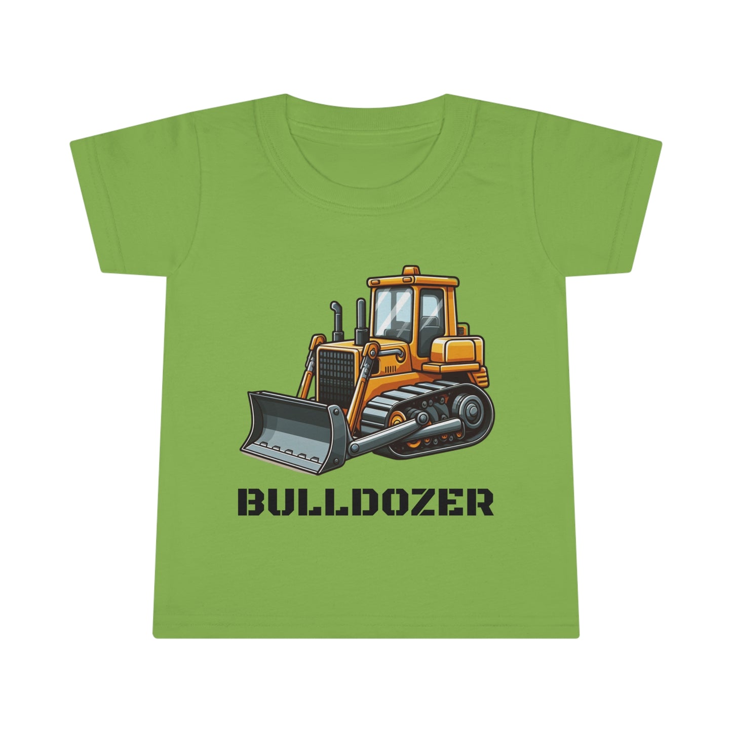 Bulldozer Construction Vehicle Toddler T-shirt