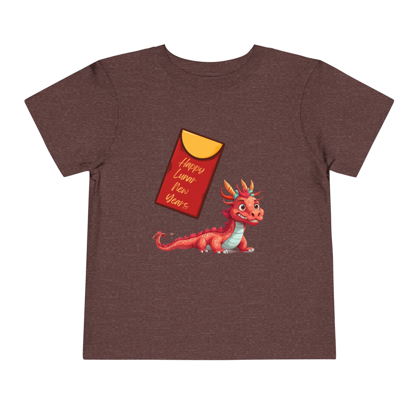 Happy Lunar New Year Dragon - Toddler Short Sleeve Tee