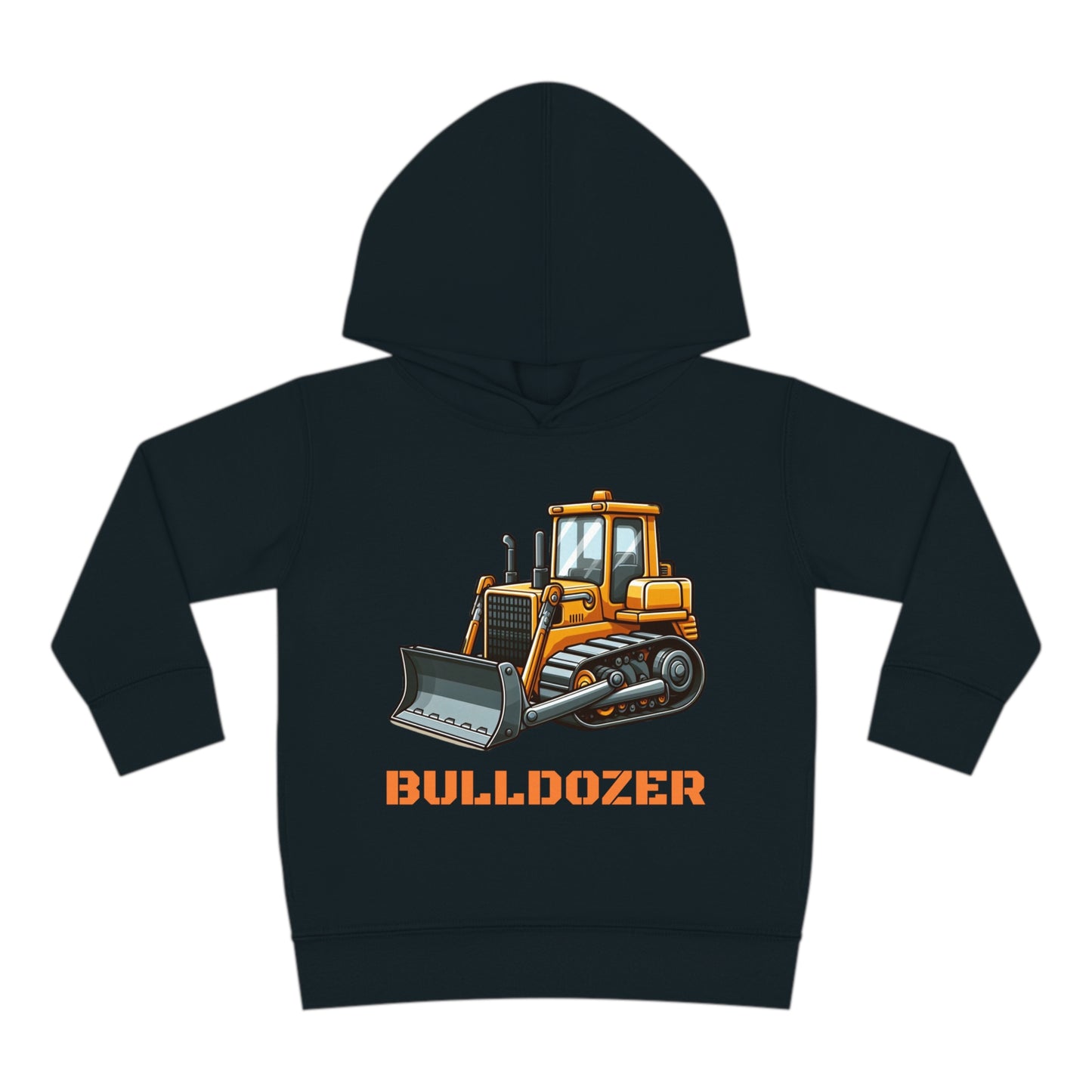 Bulldozer Construction Vehicle Pullover Fleece Hoodie