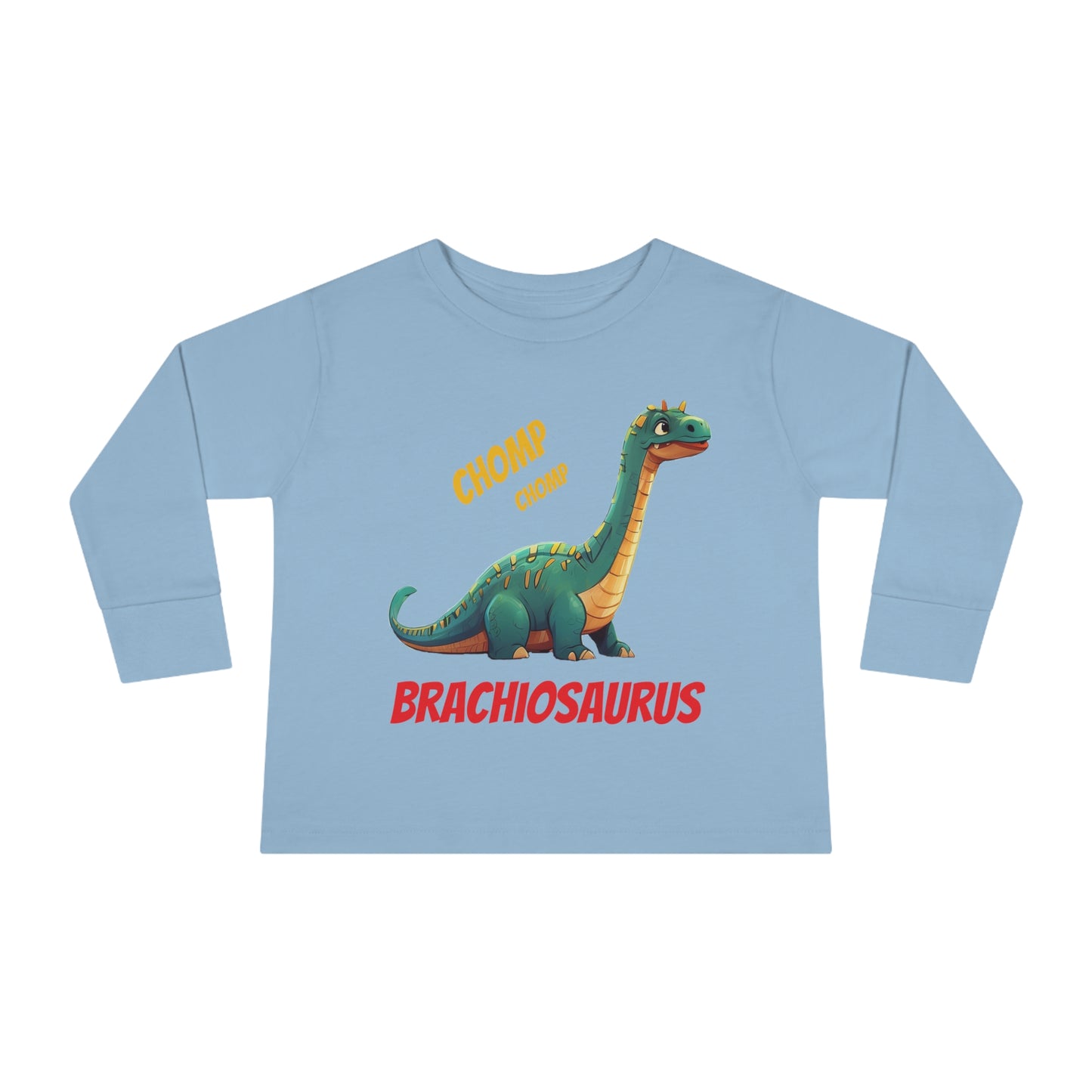 Brachiosaurs Dinosaur Toddler Long-Sleeve Tee