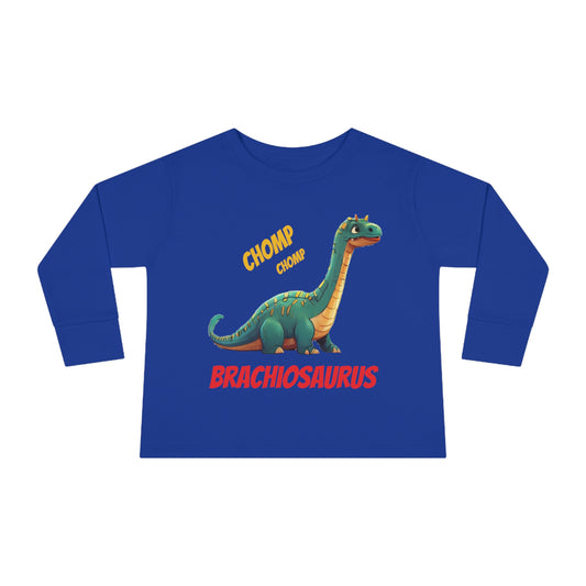 Brachiosaurs Dinosaur Toddler Long-Sleeve Tee