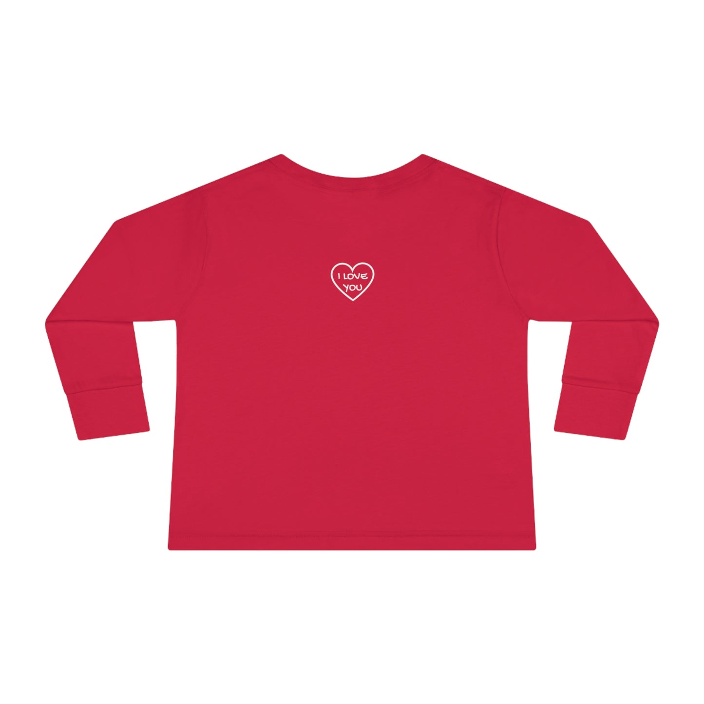 Mommy's My Valentine - Toddler Long Sleeve Tee