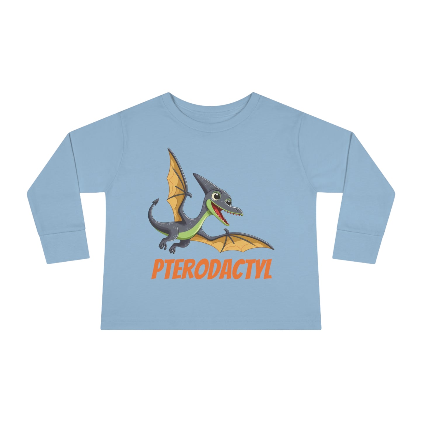 Pterodactyl Dinosaur Toddler Long Sleeve T-shirt