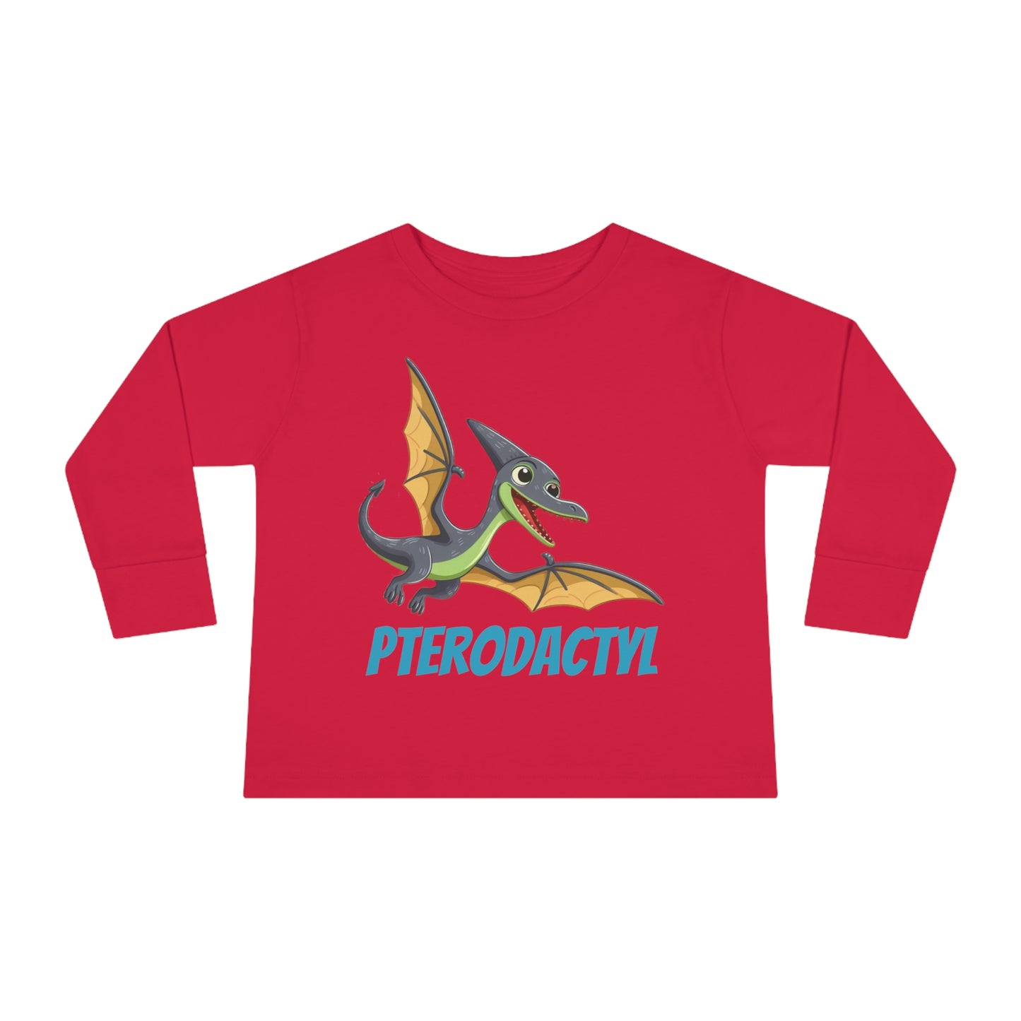 Pterodactyl Dinosaur Toddler Long Sleeve T-shirt