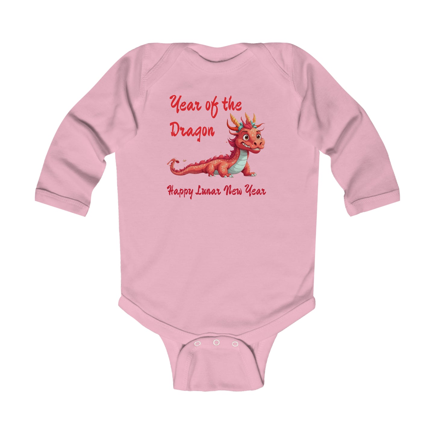 Year of the Dragon - Happy Lunar New Year - Infant Onsie