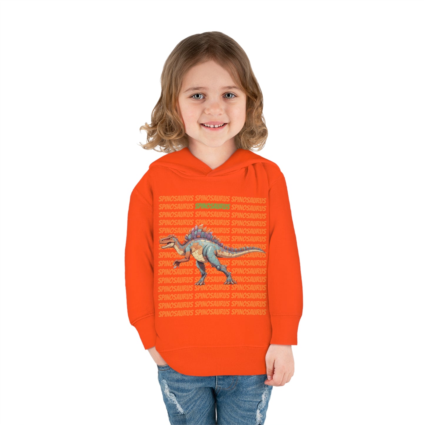 Spinosaurus Dinosaur Kids & Pull Over Hoodie Sweater