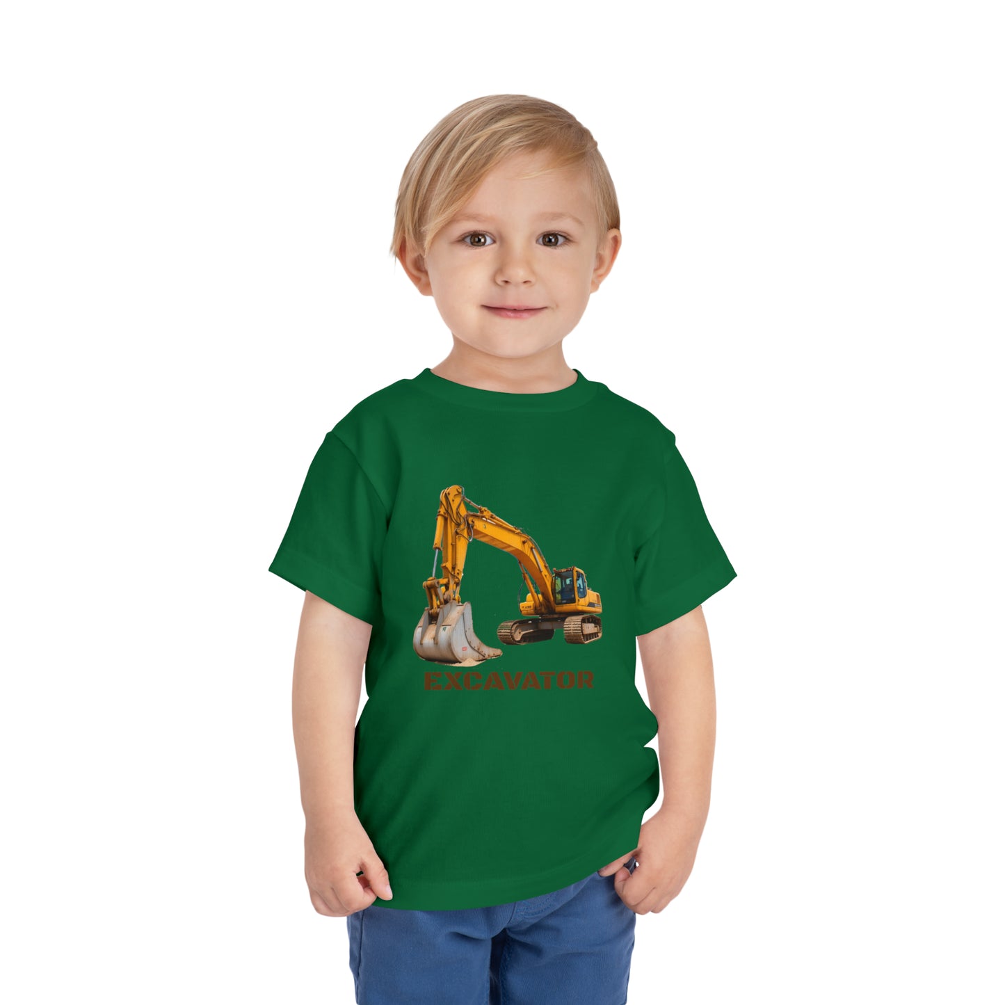 Excavator - Toddler short sleeve tee