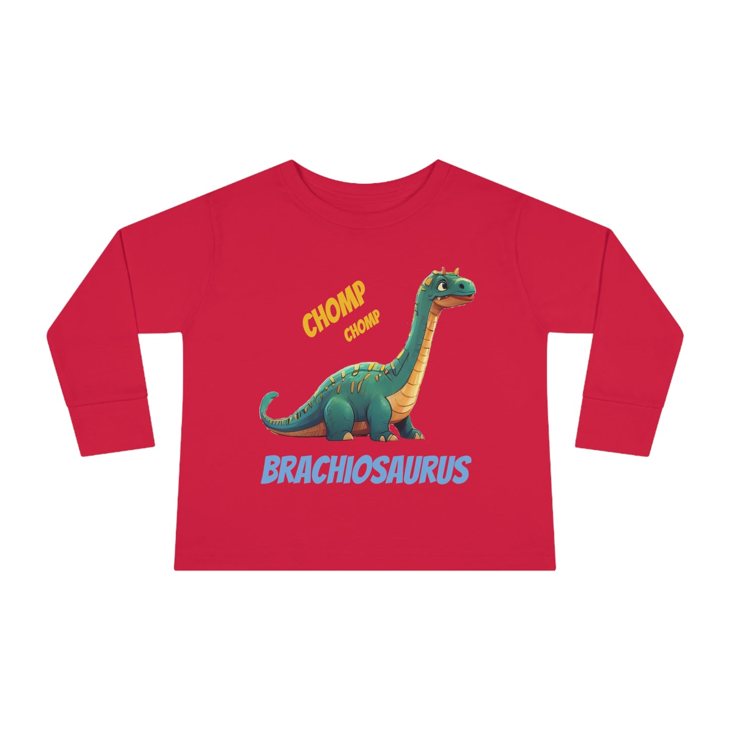 Brachiosaurs Dinosaur Toddler Long-Sleeve Tee