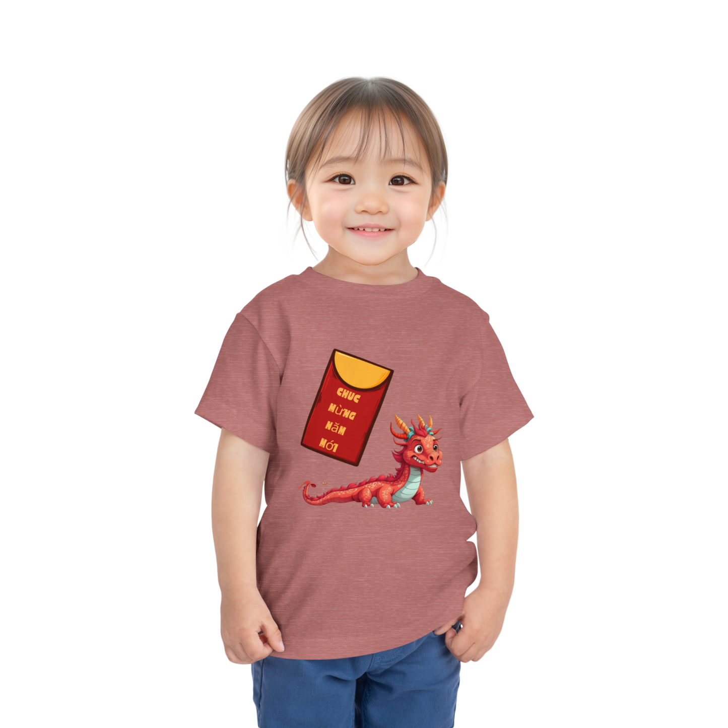 Chuc Mung Nam Moi - Happy Lunar New Year Toddler Short Sleeve Tee